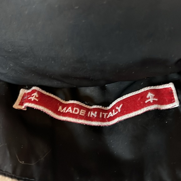 Authier ski & snow black down zip/ hooded jacket Sz 8 - Picture 14 of 16